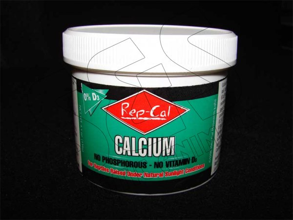 Rep-Cal Calcium (No Vitamin D3) - Click Image to Close