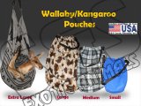 Wallaby/Kangaroo Pouches
