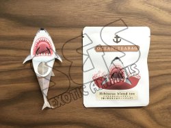 Attacking Shark Rosehip Hibiscus Tea Bags