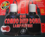 Mini Combo Deep Dome Lamp Fixture