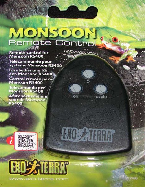 Remote Control for Monsoon RS400 - Click Image to Close
