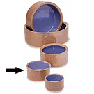 CROCK DISH 4 IN