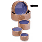 CROCK DISH 7 1/2 IN